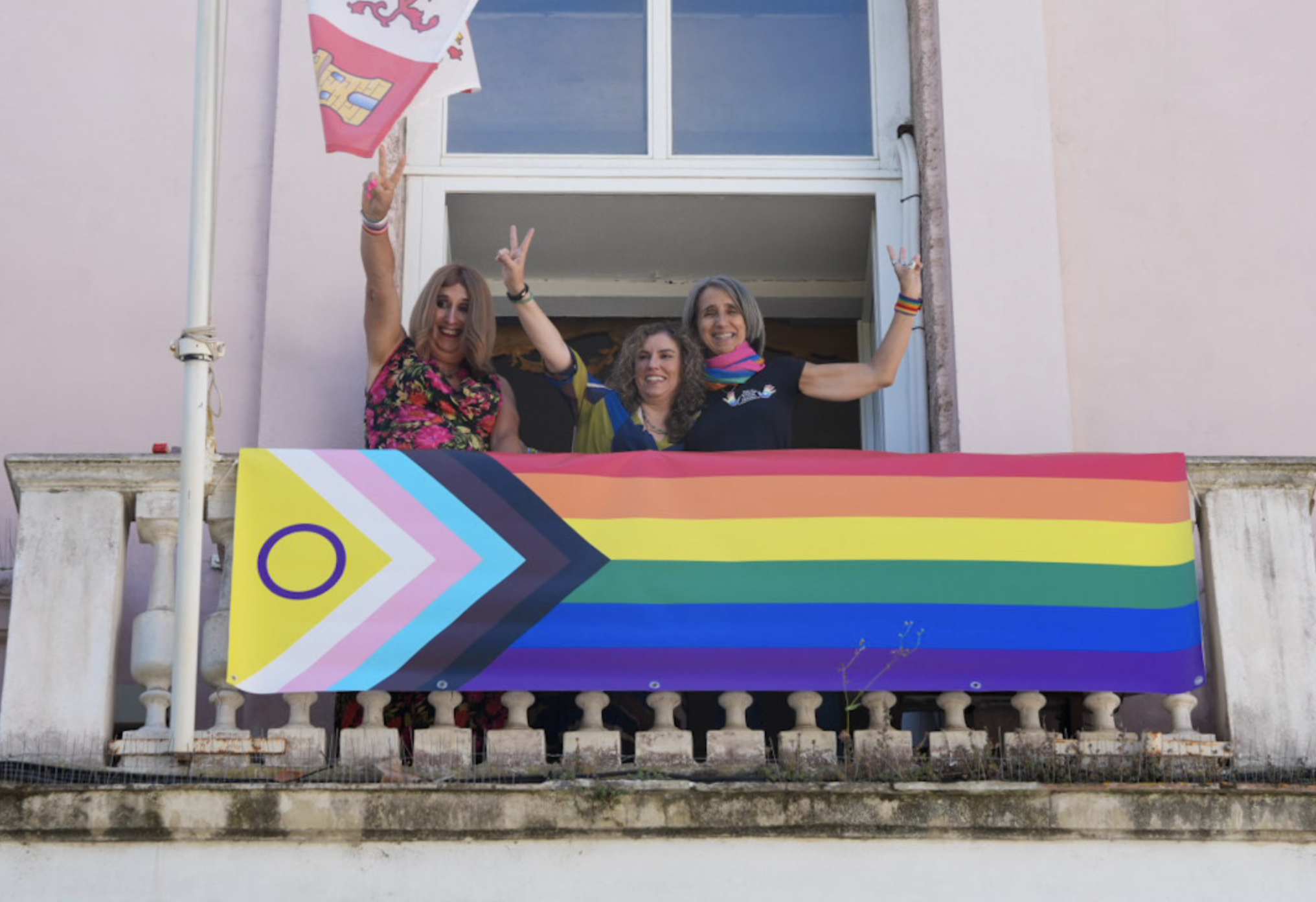 Acto institucional del Orgullo LGTBI+.