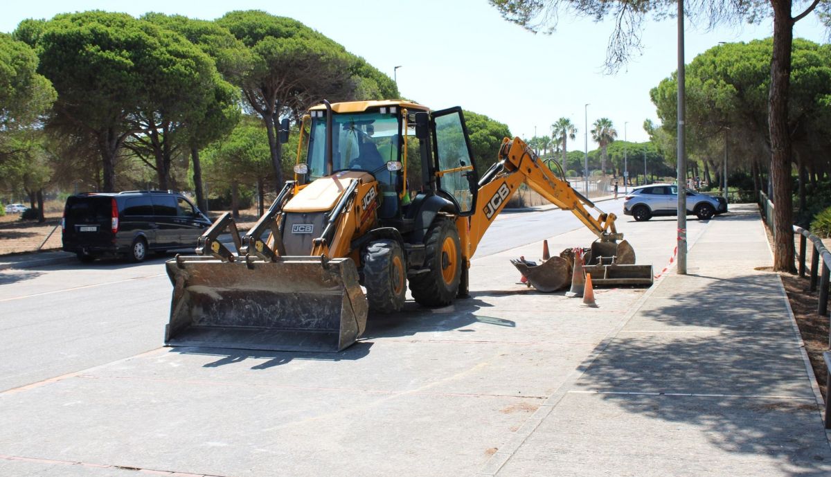 Obras en Chiclana
