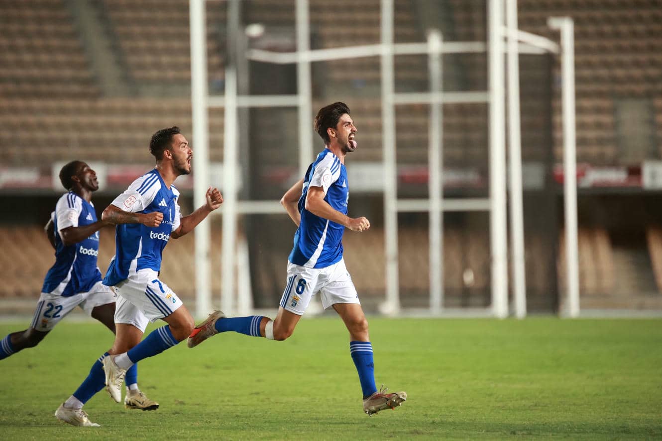 Un partido del Xerez CD esta temporada.