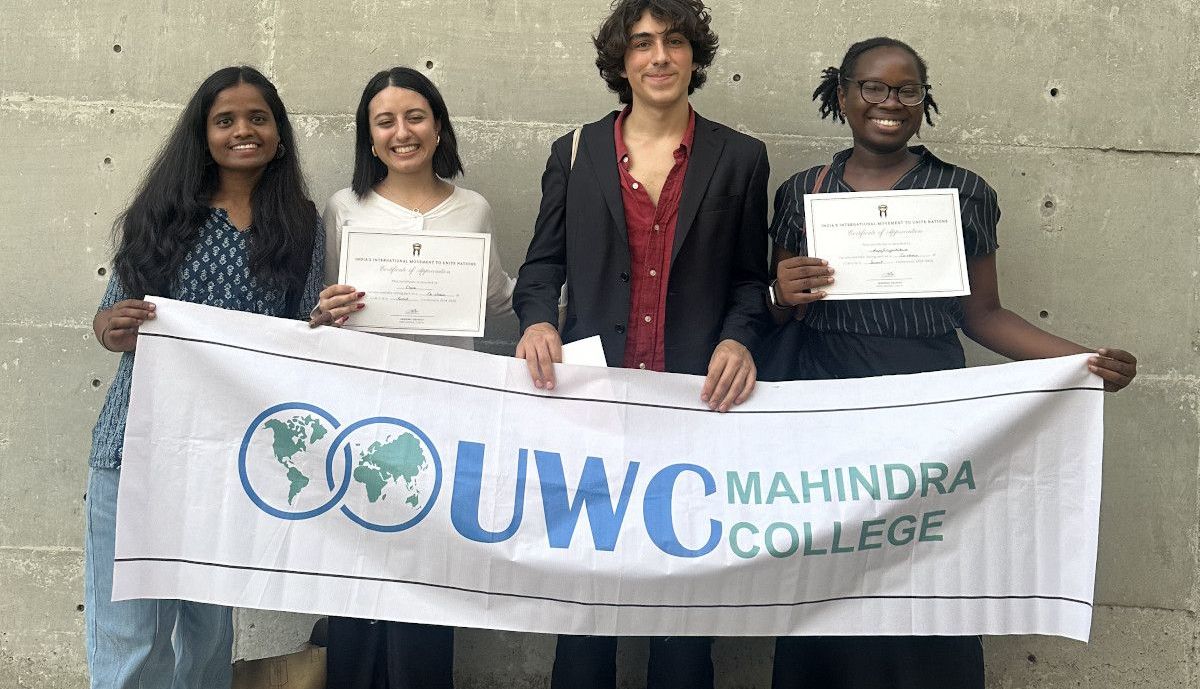 La cordobesa junto a sus compañeros.