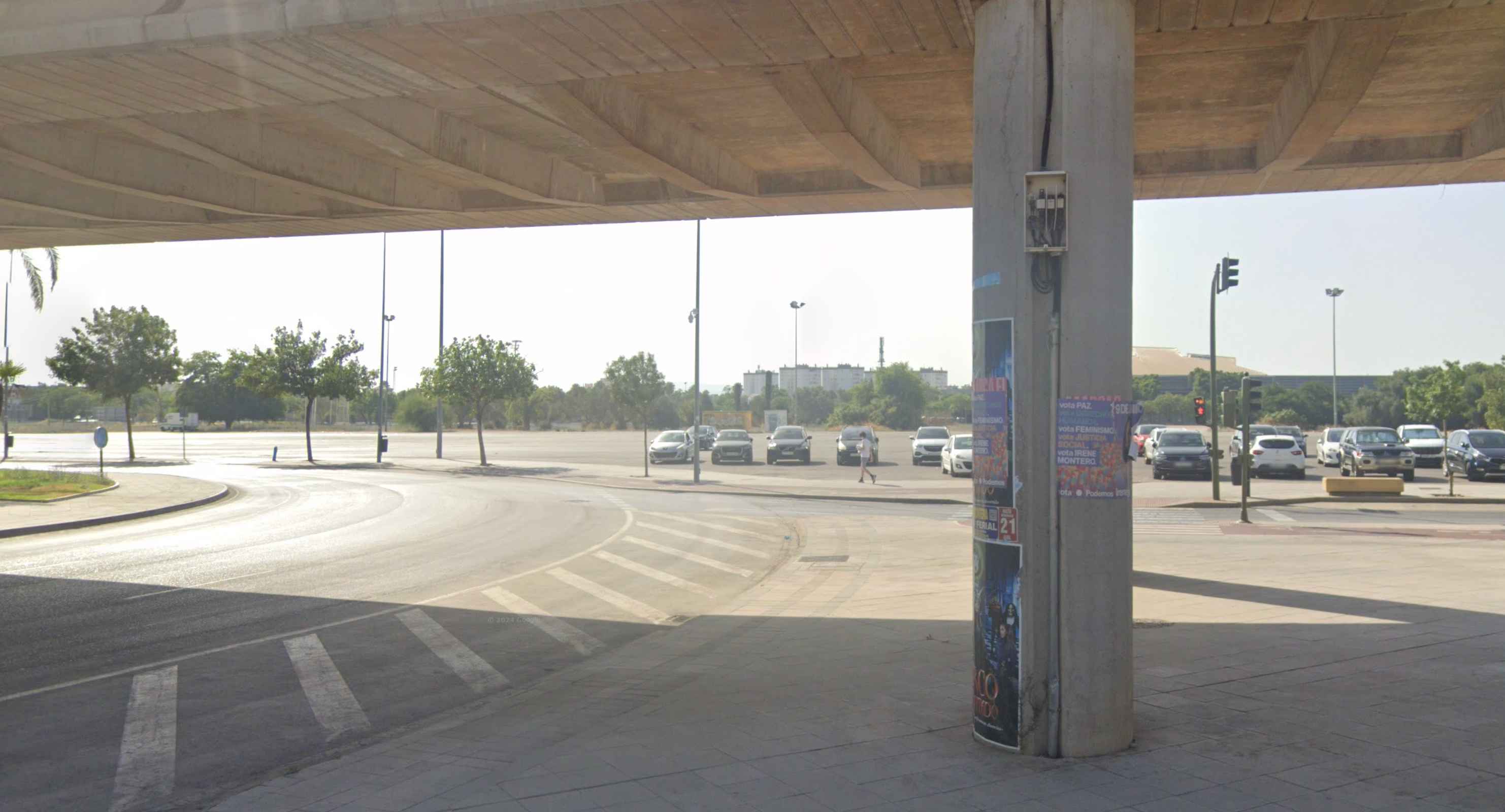 Entorno de la avenida de la Feria, en Jerez.