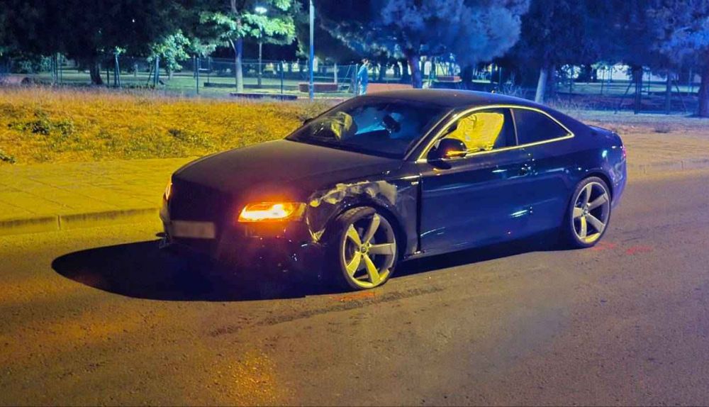 El vehículo que pudo provocar el siniestro.