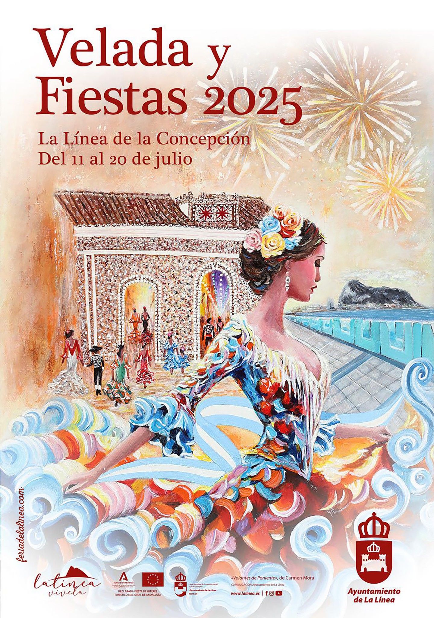 Cartel de la Feria de La Línea
