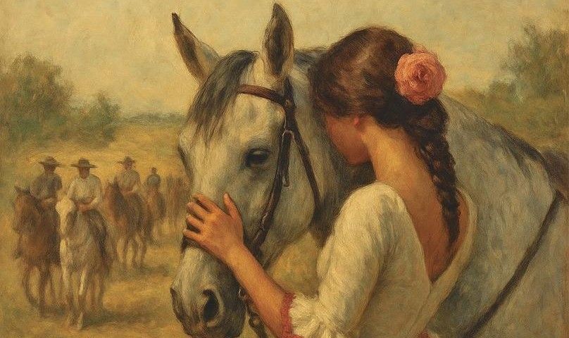 Cartel de las fiestas de San Fermín.