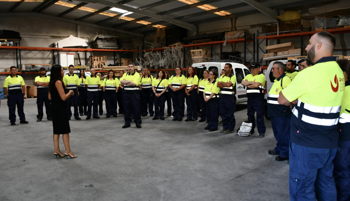 Bienvenida a nuevos empleados en Emadesa