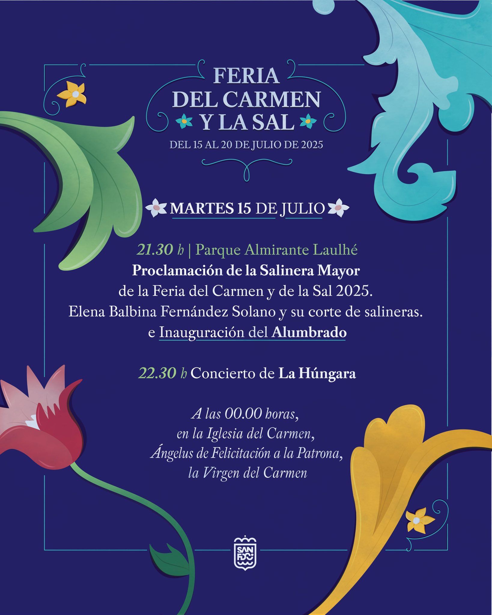 Programación martes 15 de julio