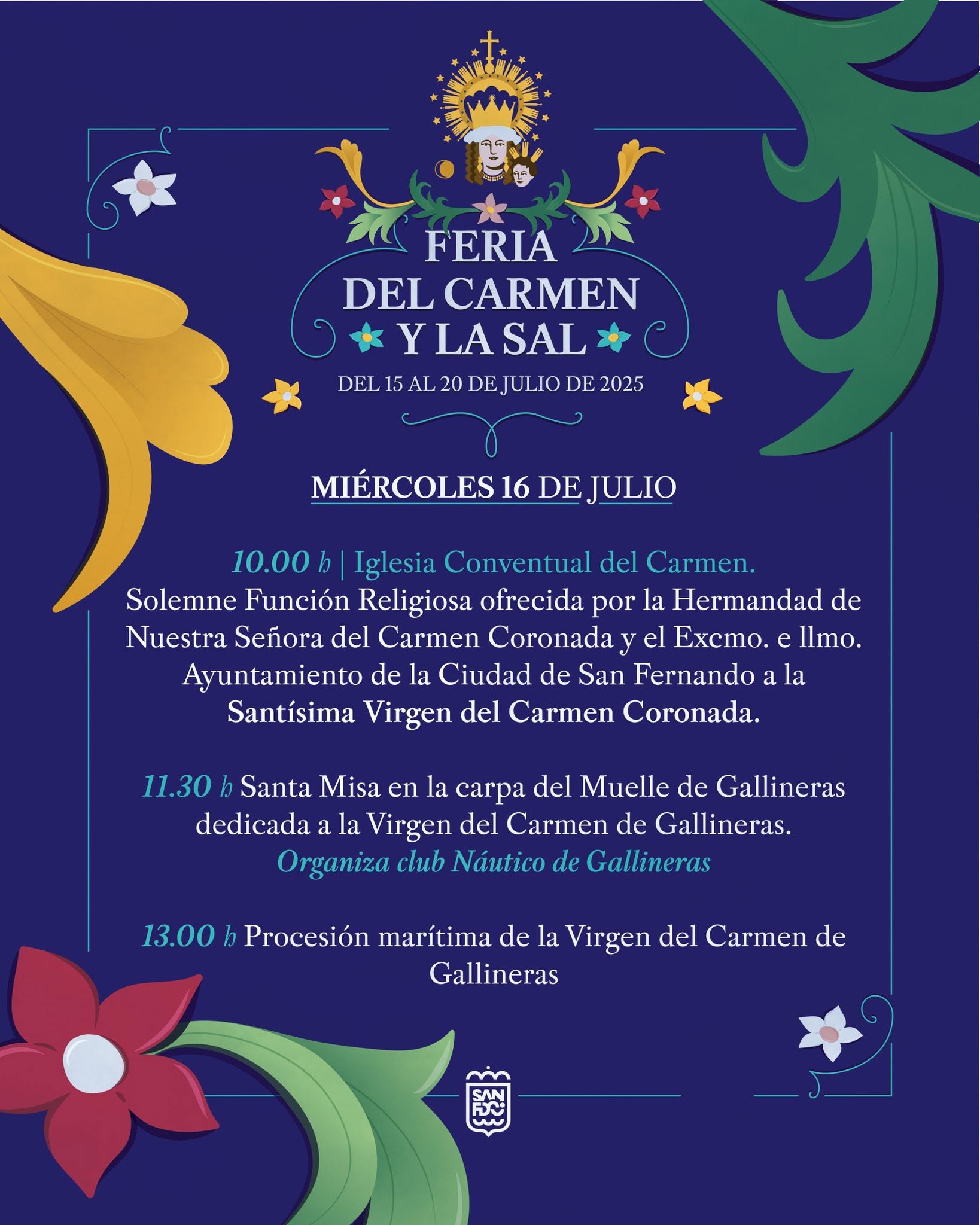 Programación miércoles 16 de julio.