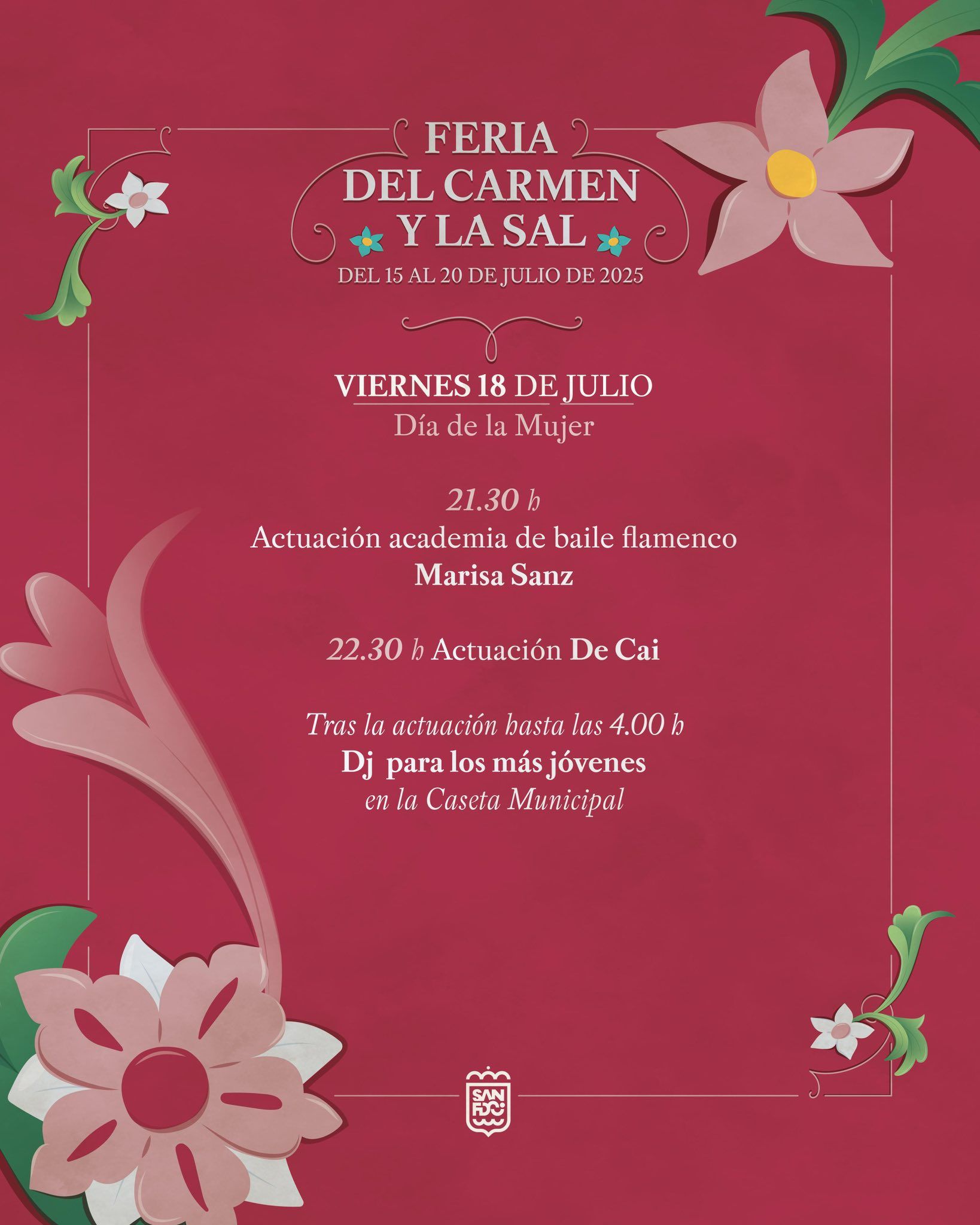 Programación viernes 18 de julio