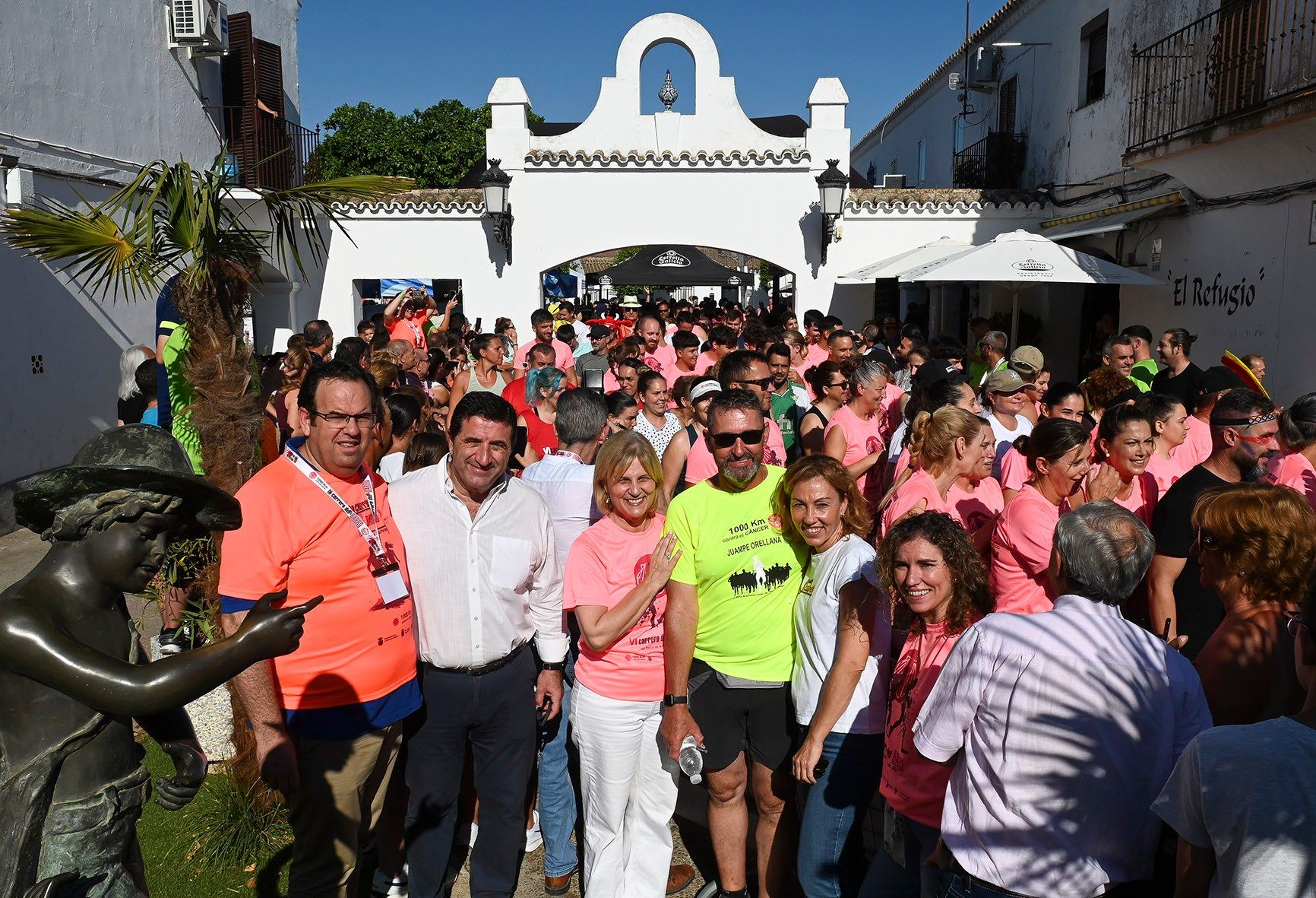 La Carrera del Barro en el Jerez rural en una edición pasada.