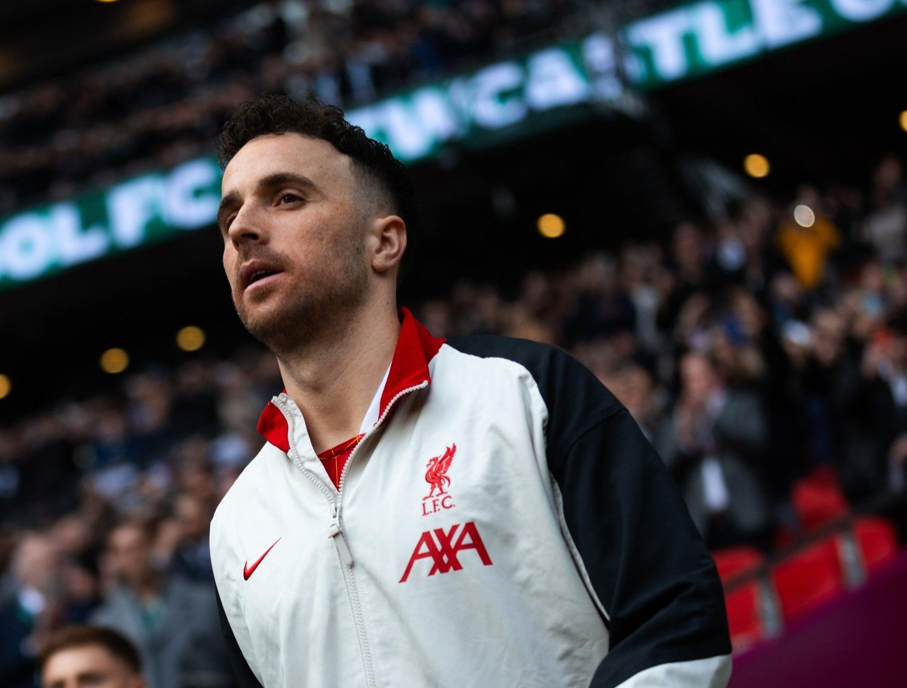 Diogo Jota en el Liverpool.