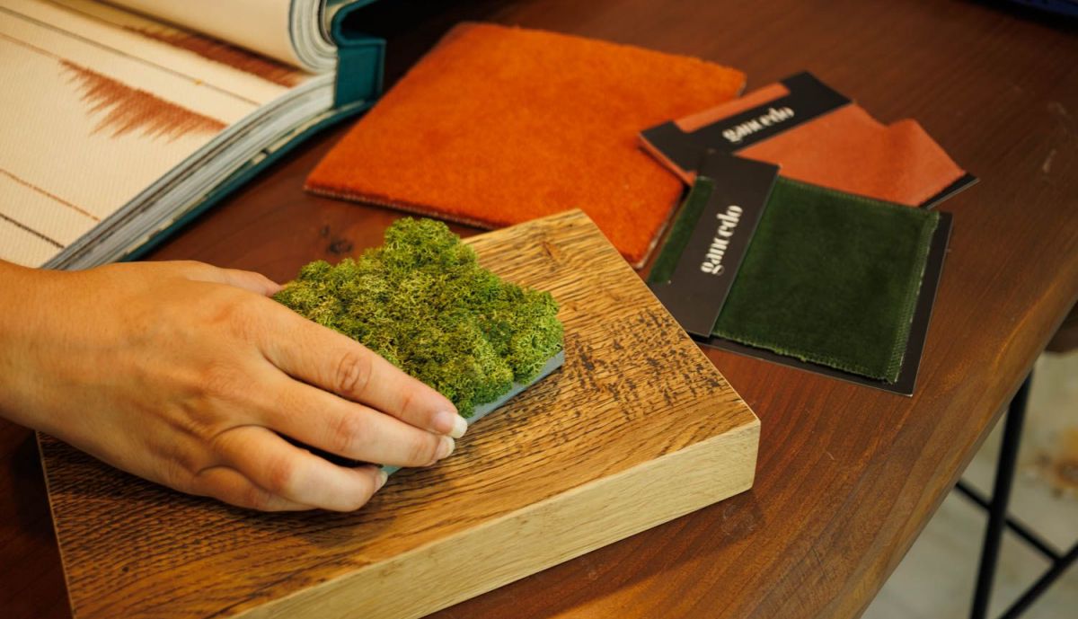 Detalle de las texturas que utiliza.