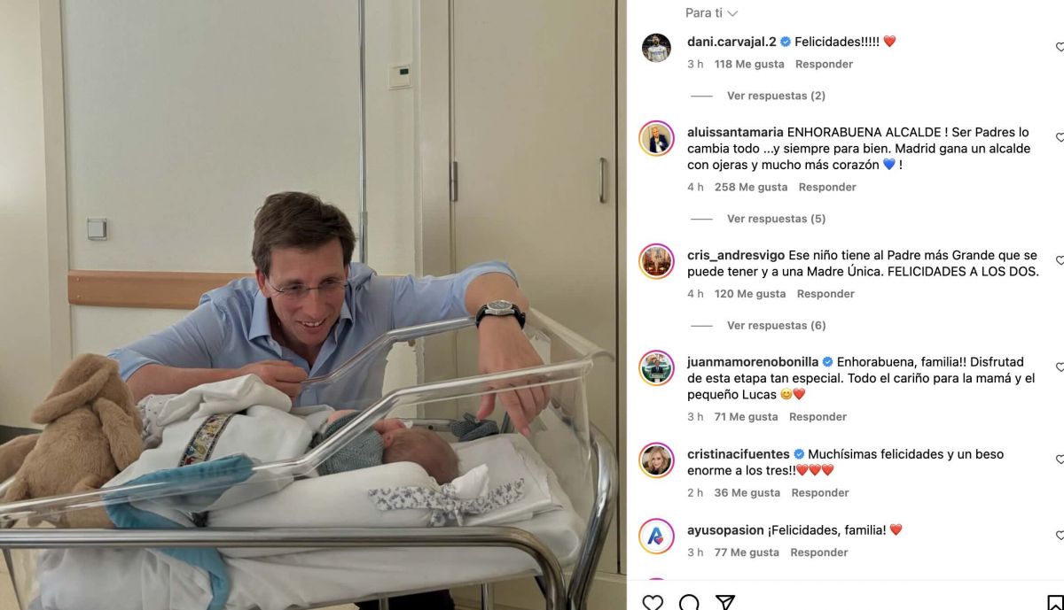 martinez almeida hijo