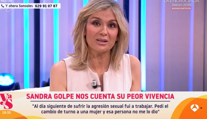sandra golpe
