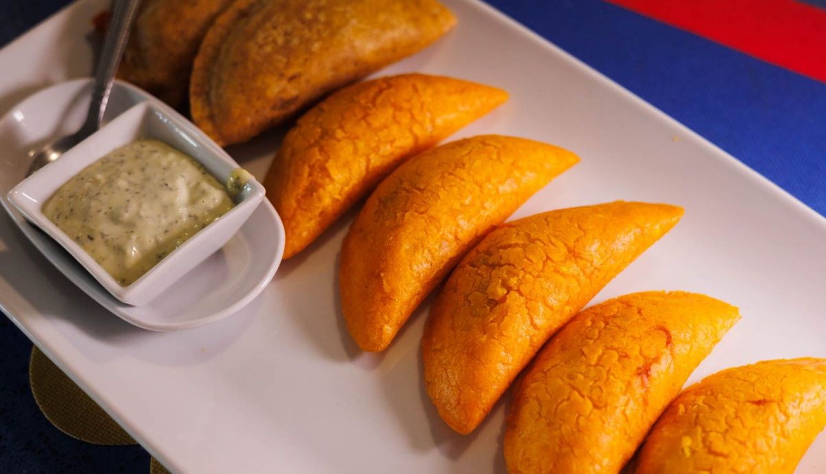 Empanadas, uno de los platos más demandados.