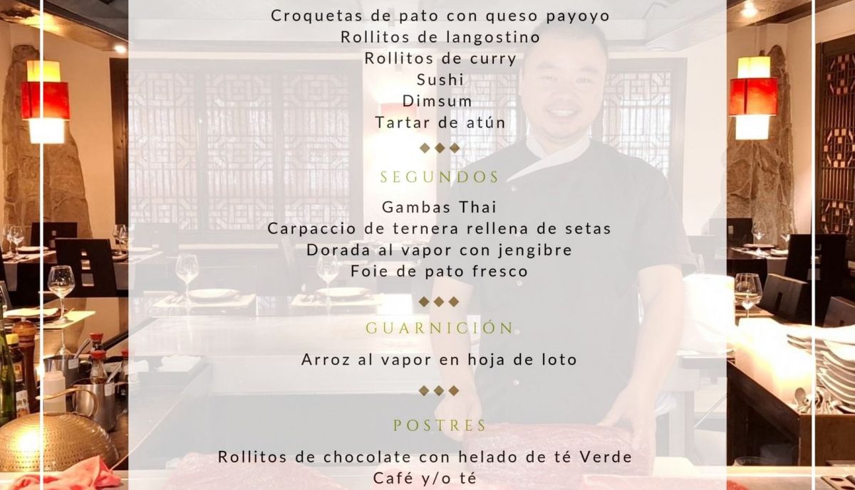 luis shi menu aniversario