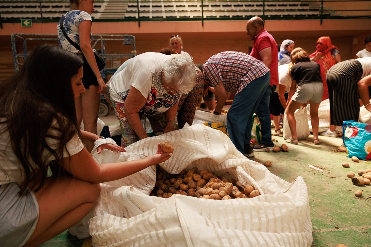 Agricultor Solidario: Dona 26.000 Kilos de Papas