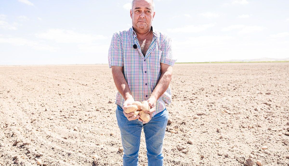 Agricultor Solidario: Dona 26.000 Kilos de Papas