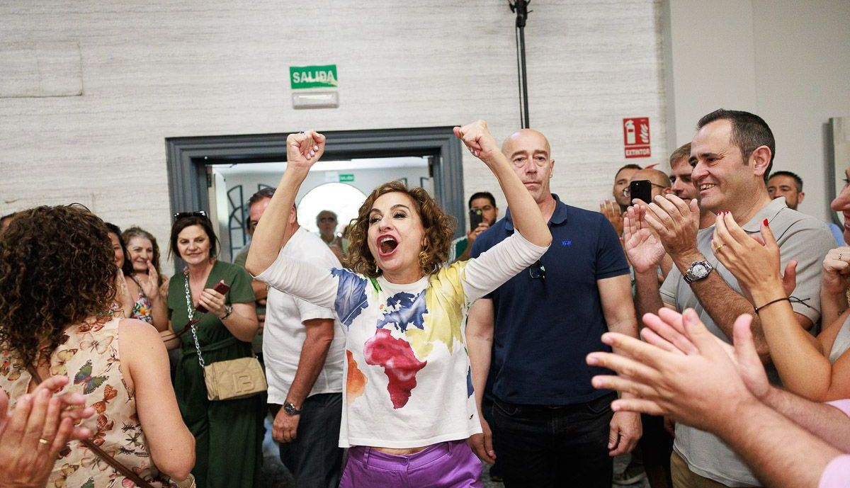 Maria Jesús Montero Mitín Jerez Club Nazaret  02