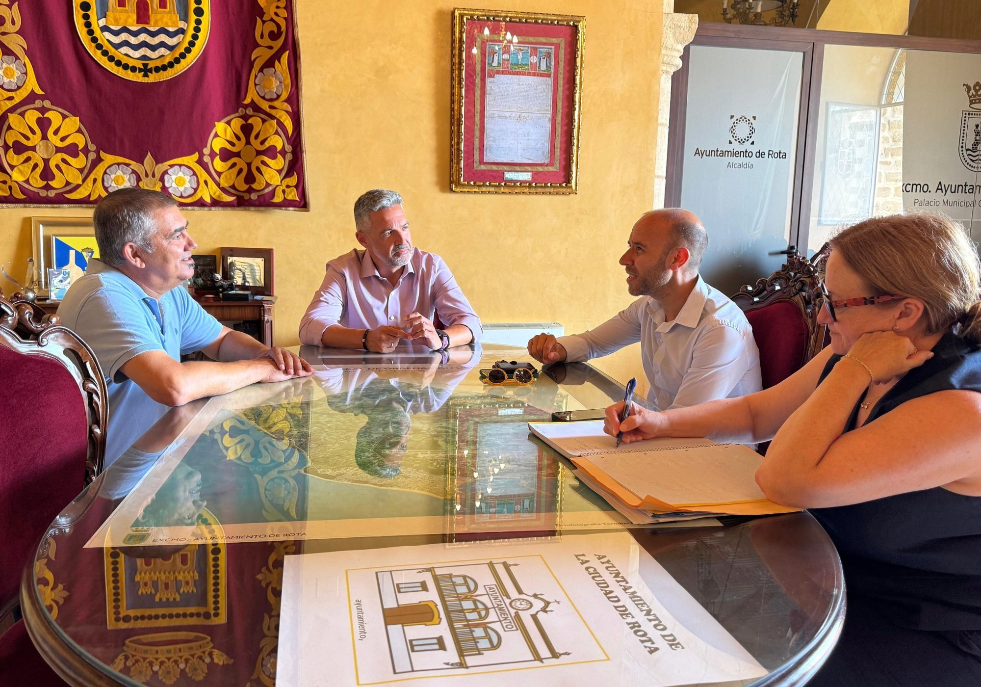 Reunión con el Fondo Andaluz de Municipios para la Solidaridad Internacional (Famsi).