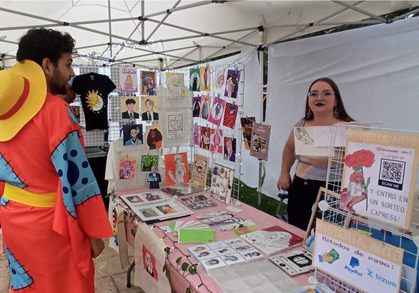 El mercadillo Friki de Rota en una edición pasada.