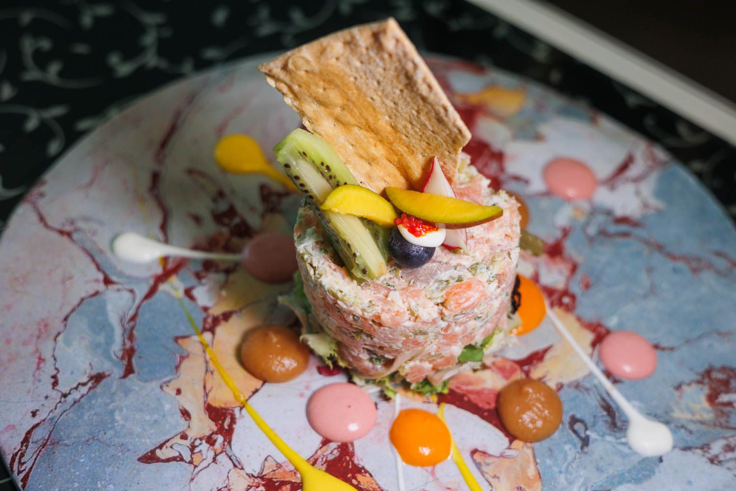 Tapas creativas de Hermanos Grimaldi en Jerez.