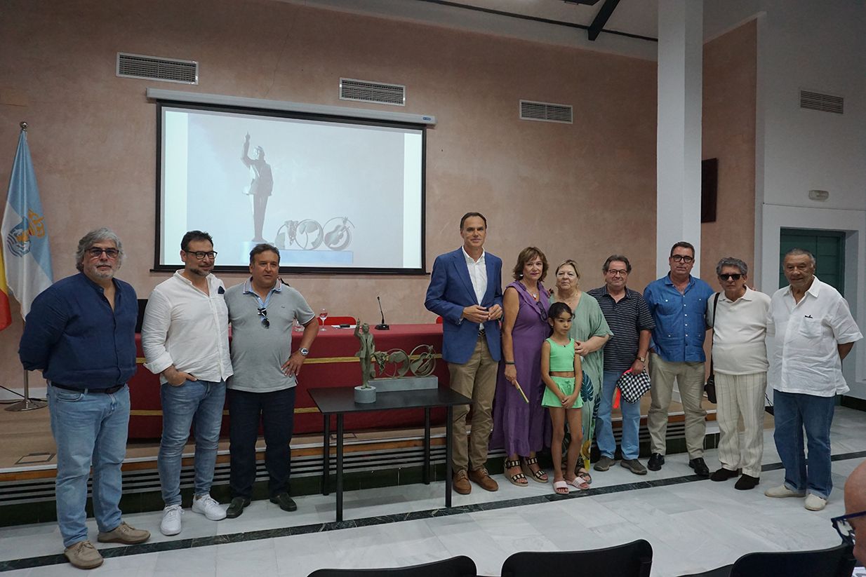 Presentacion monumento Juan Pena El Lebrijano julio 25 1