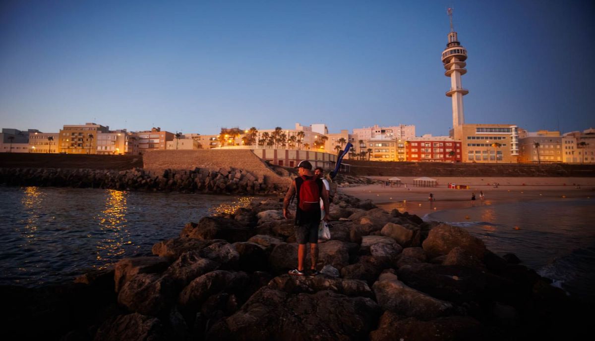 PESCADORES ESPIGON SALVAMENTO SANTA MARIA DEL MAR CADIZ 20