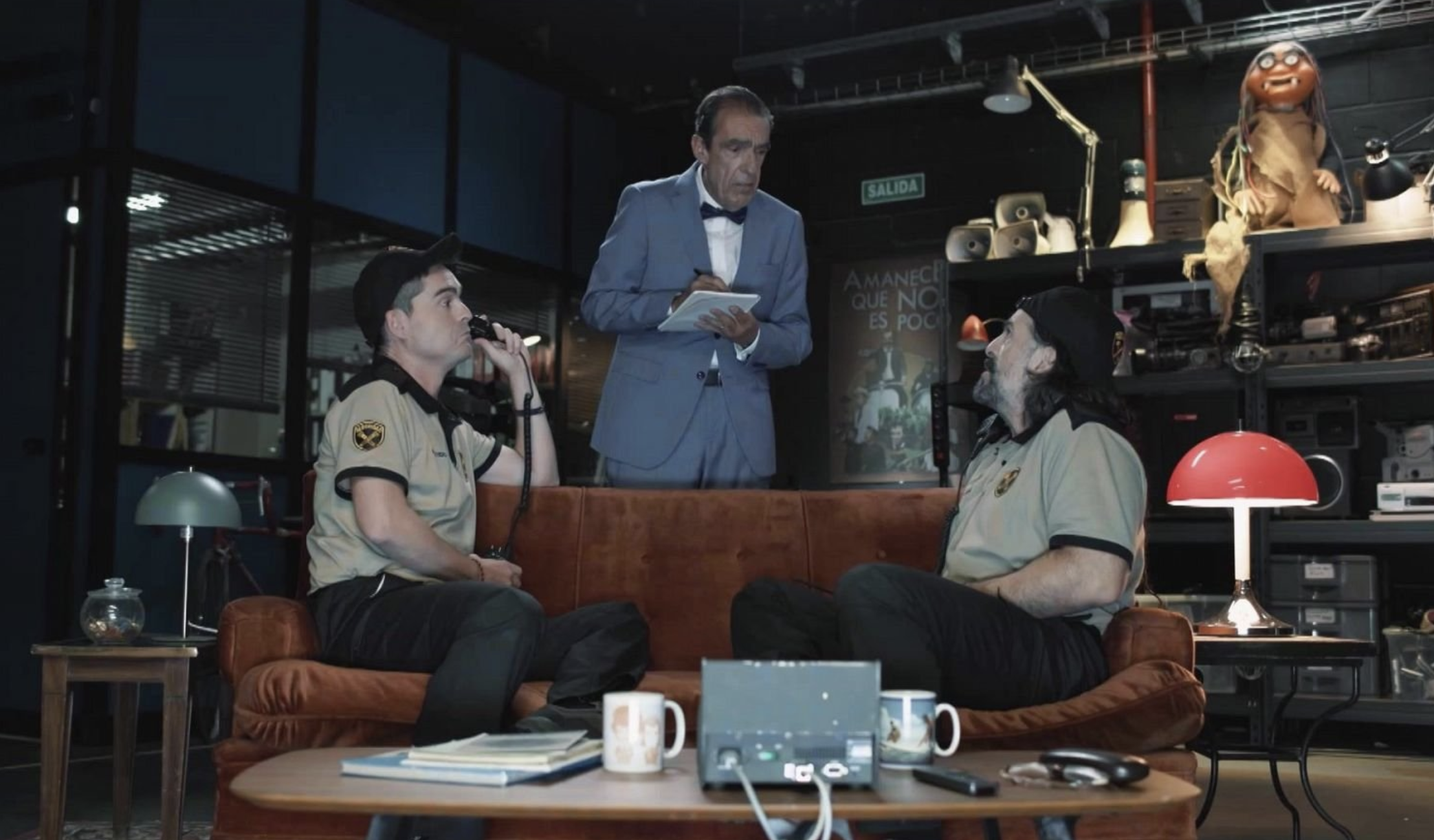 Álex Clavero y JJ Vaquero, en 'La Garita'.