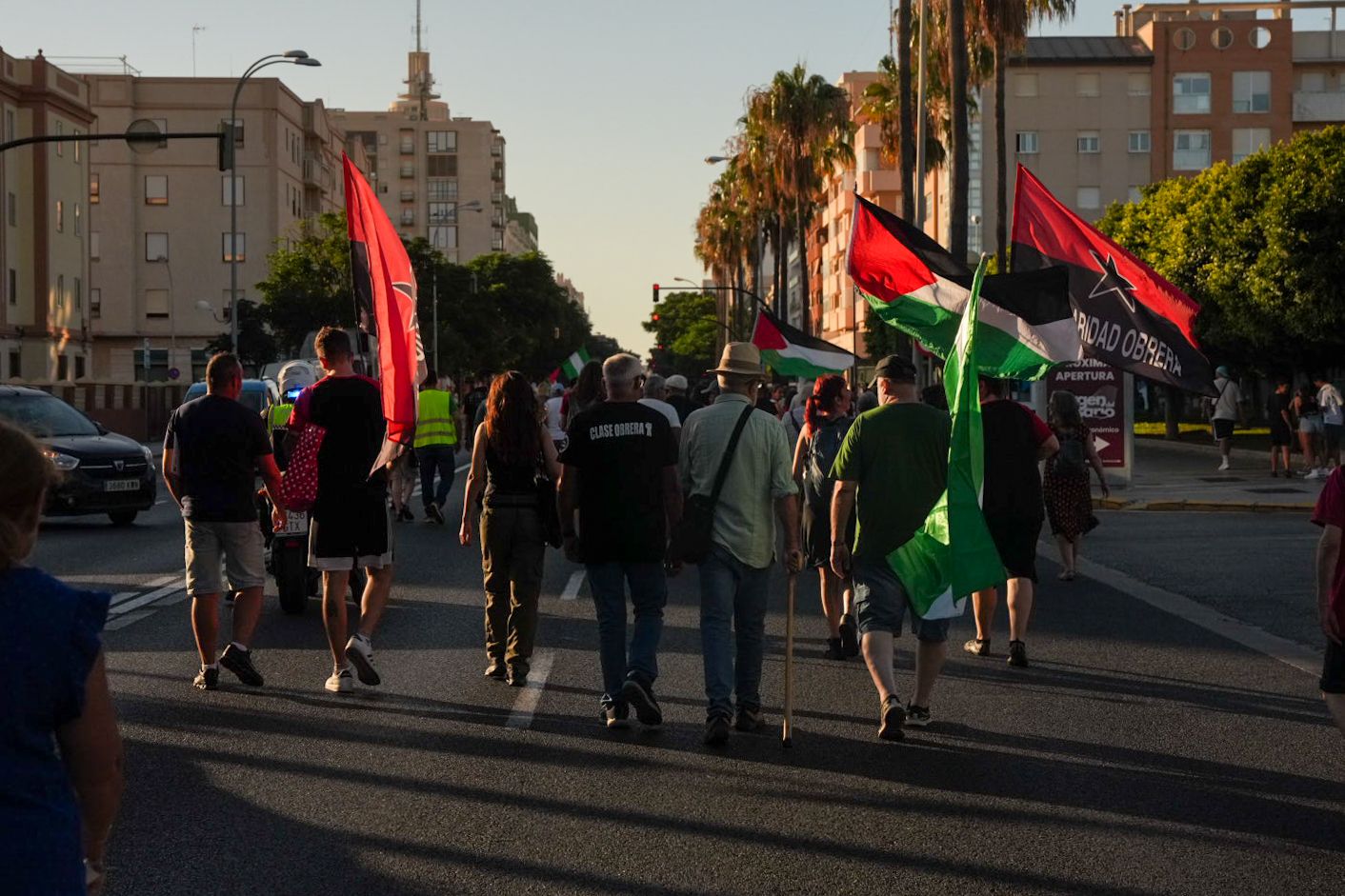 Manifestación del Metal en Cádiz.