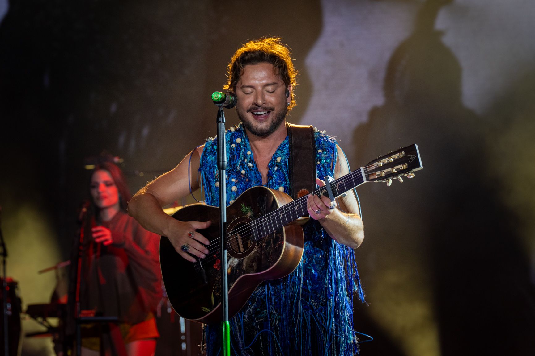 Uno de los momentos iniciales de la noche.