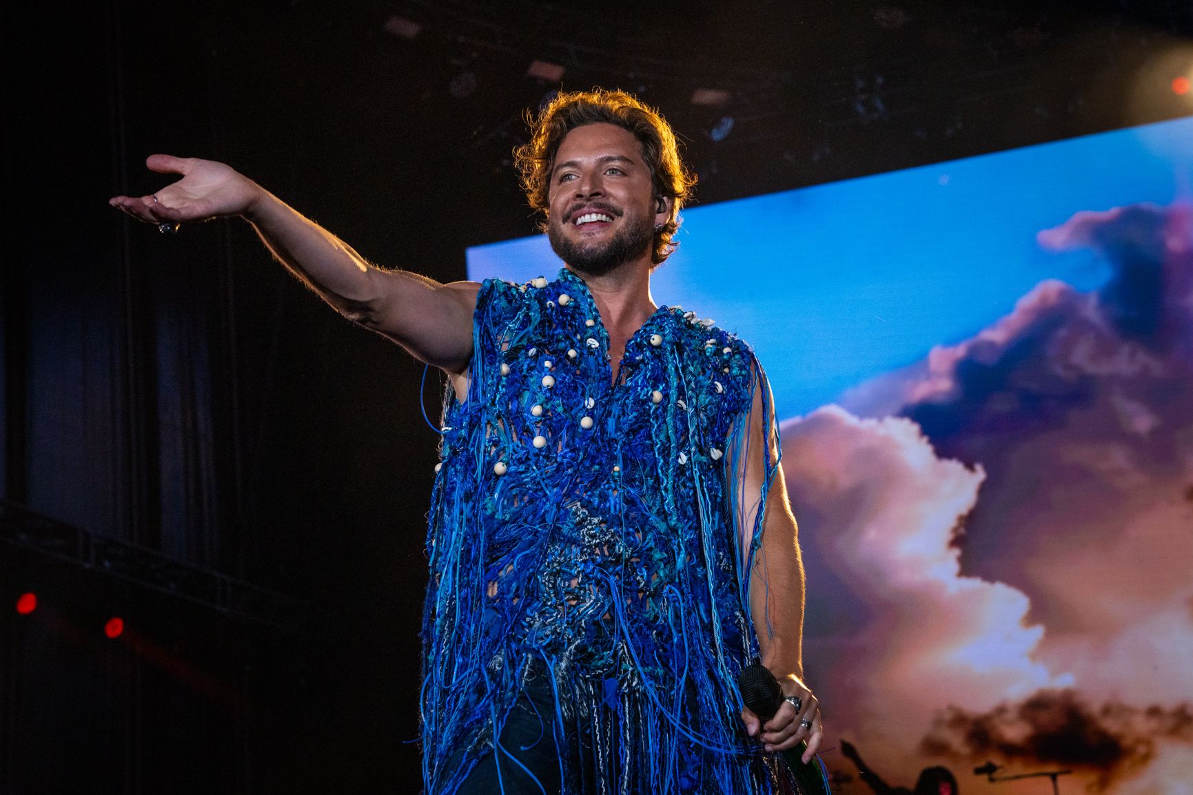 Uno de los momentos de la noche.