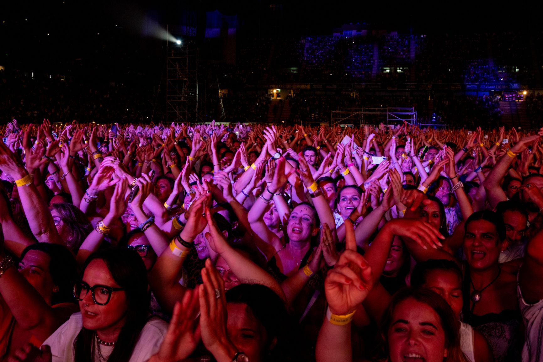 El público participó en todo momento.