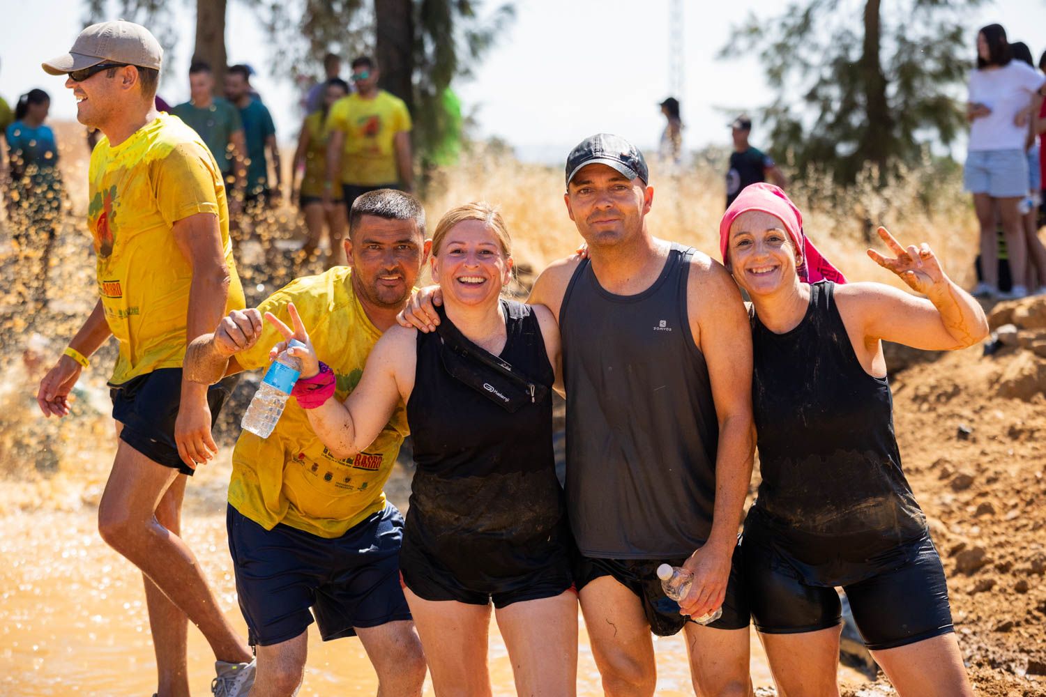 ¡Equipo mojado, equipo feliz!