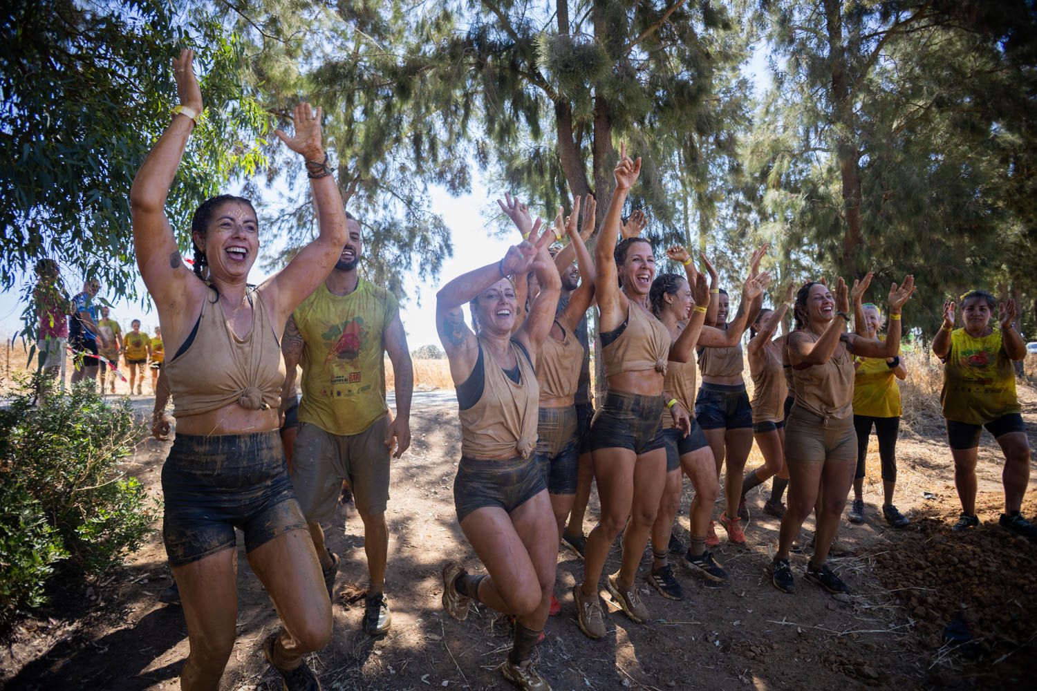 Foto de familia bien embarrada