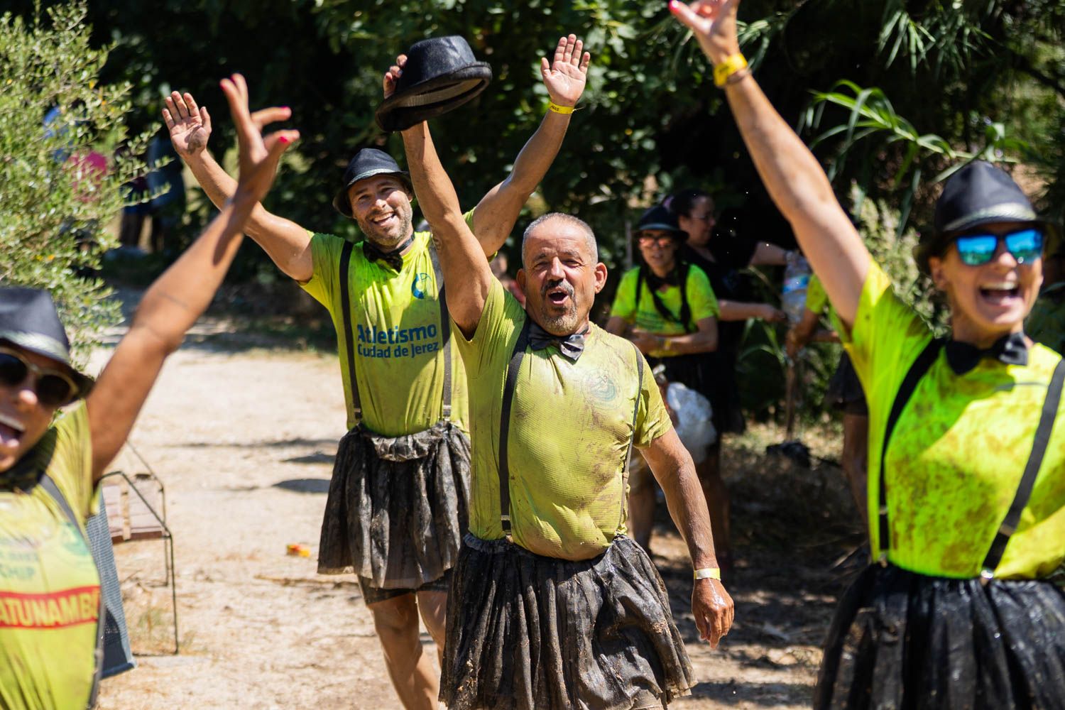 Charcos, barro... ¡y mucha alegría!