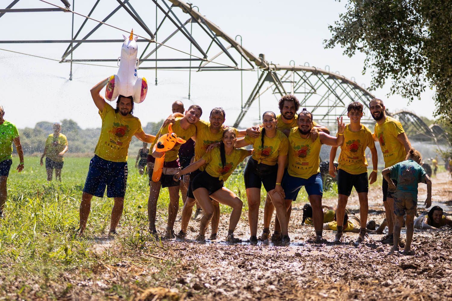 Una buena de foto de grupo