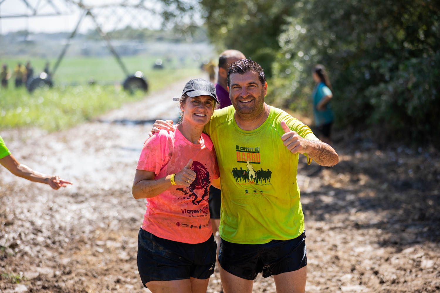 Después de uno de los tramos mas complicados de la carrera