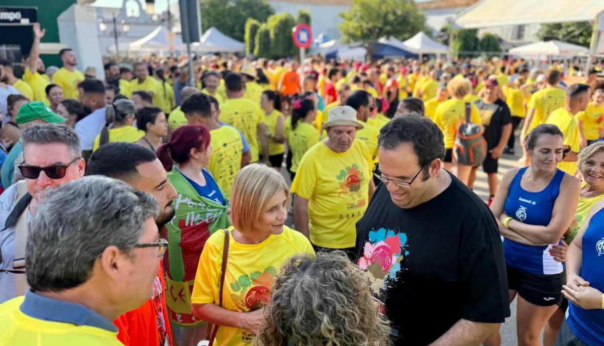 La alcaldesa con el alcalde de La Barca.