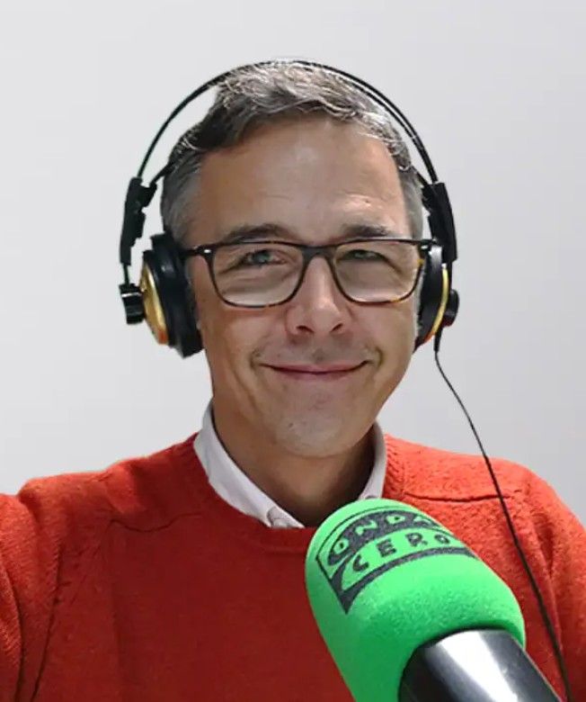 Juan Ignacio López, periodista de la radio jerezana.