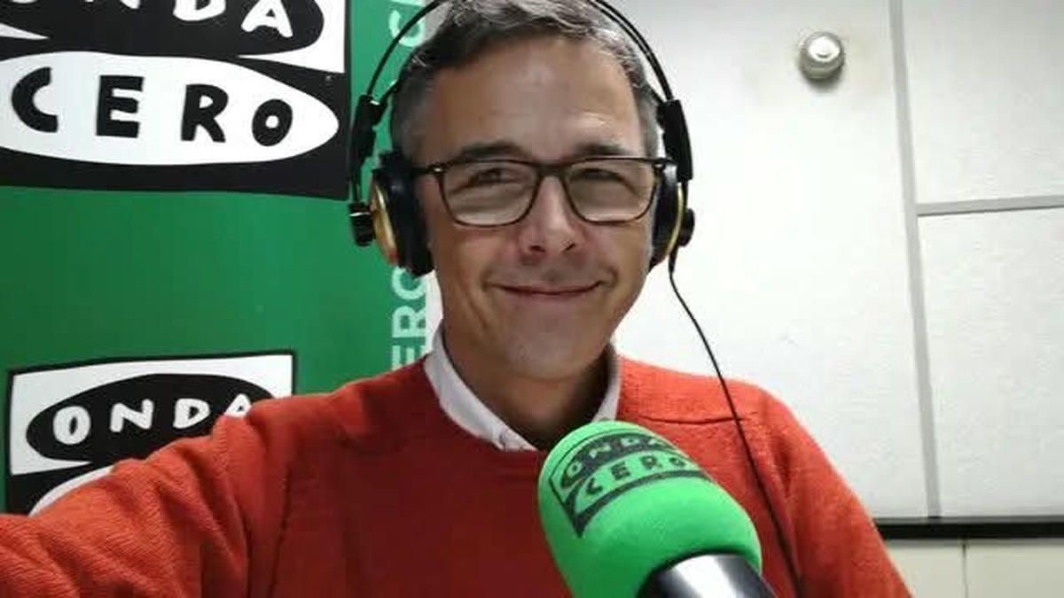 Juan Ignacio López, en los estudios de Onda Cero.