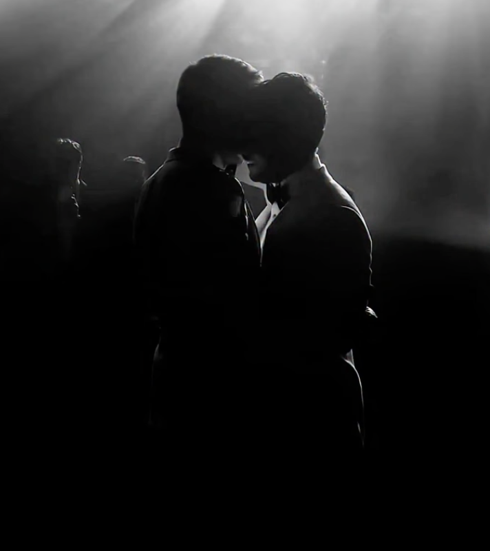 Jaime Cantizano y Miguel Golding, en su boda.