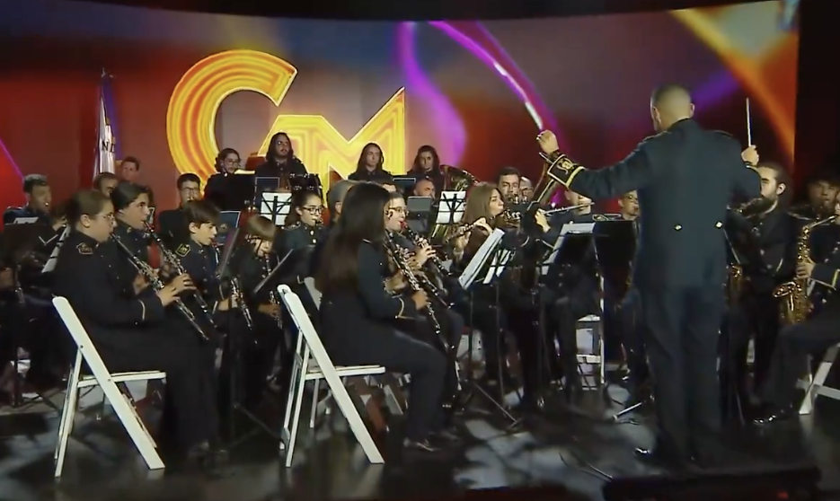 La Banda Sinfónica de San Fernando en 'Gente Maravillosa'.