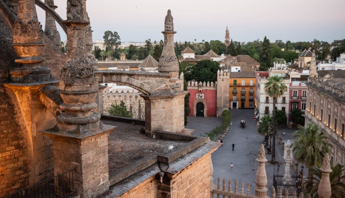 Una de las vistas que se disfrutan desde las cubiertas.    MAURI BUHIGAS