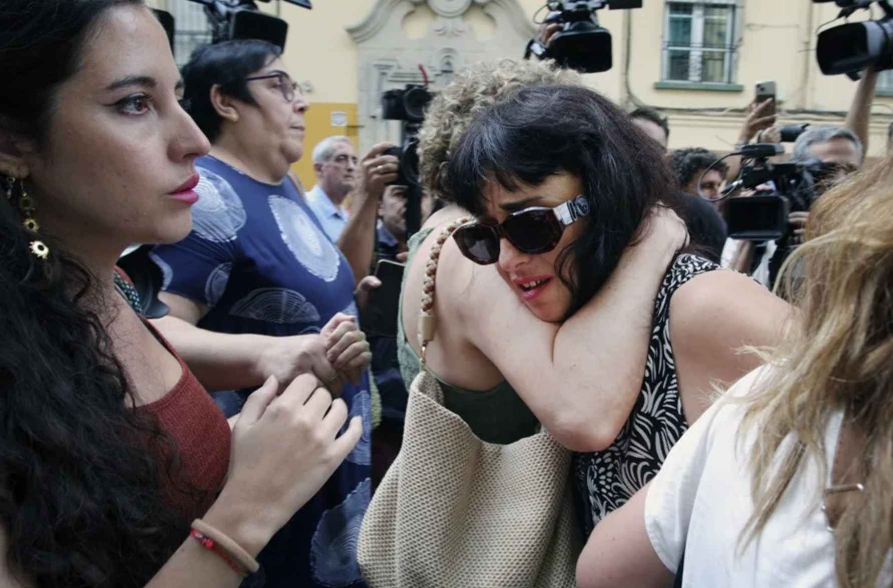 Juana Rivas, a su llegada al juzgado el pasado martes. EFE/PEPE TORRES Juana Rivas, a su llegada al juzgado el pasado martes. EFE/PEPE TORRES