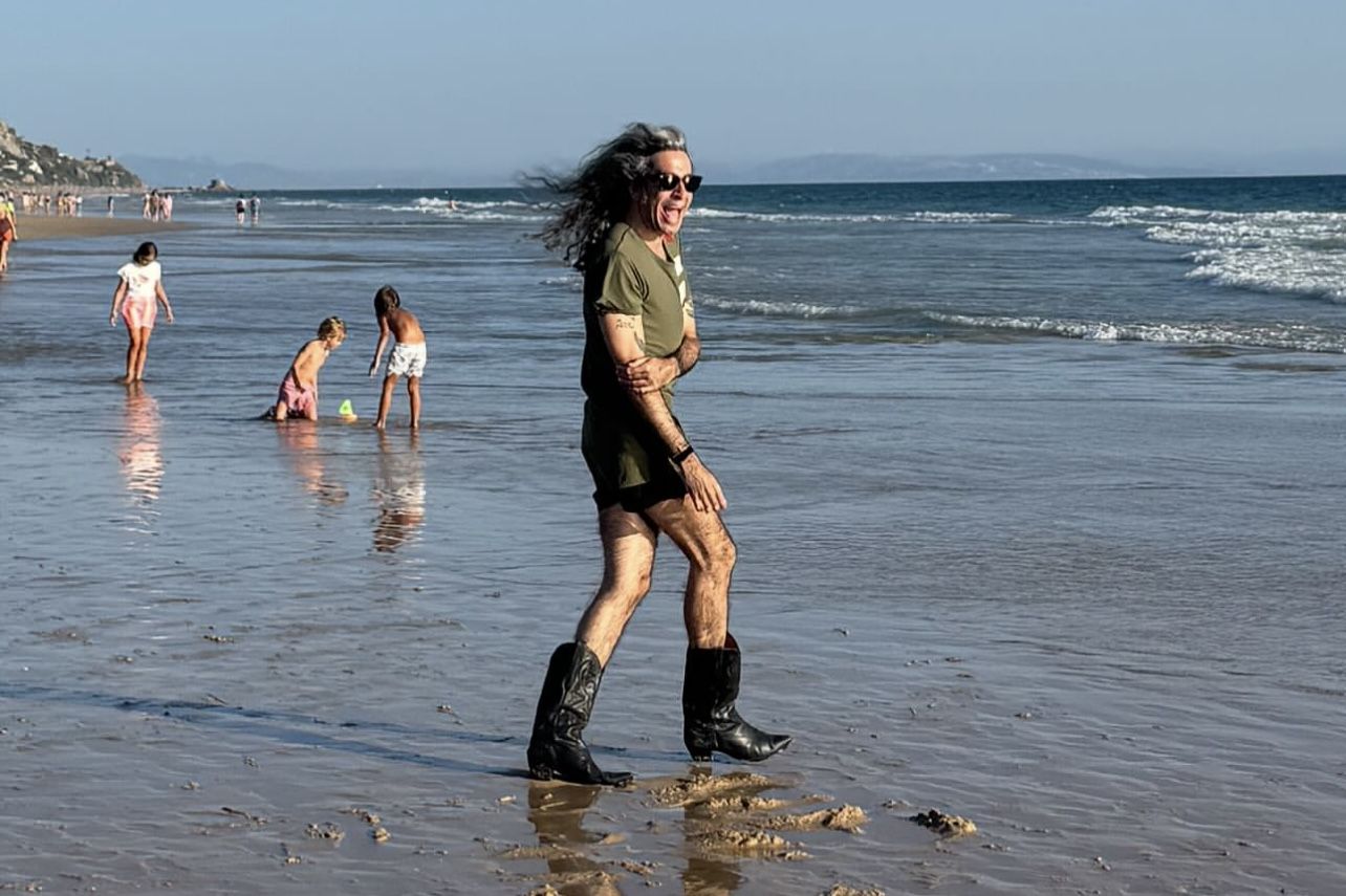 Mario Vaquerizo en Zahara de los Atunes.