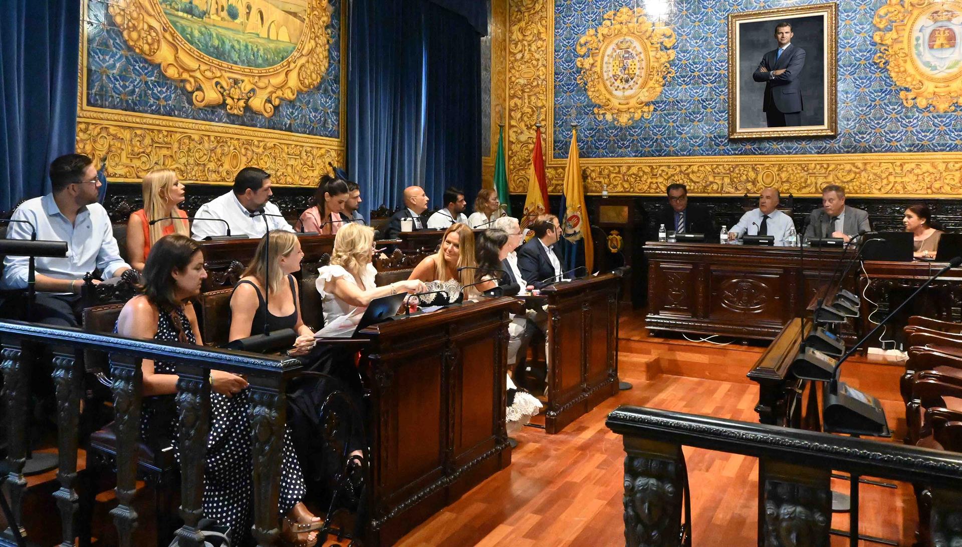 Pleno del Ayuntamiento de Algeciras.