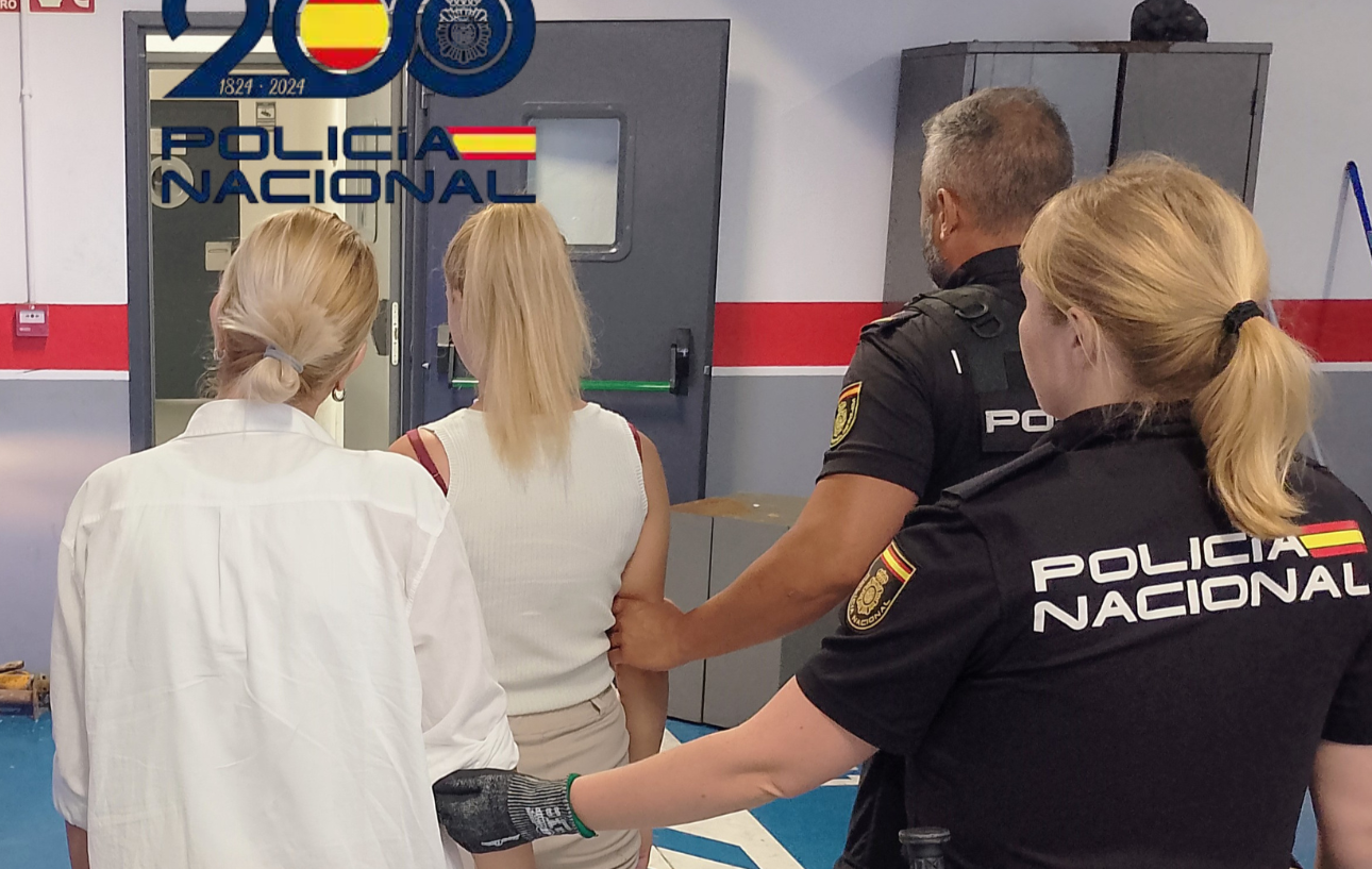 Detención de las dos carteristas en Jerez.