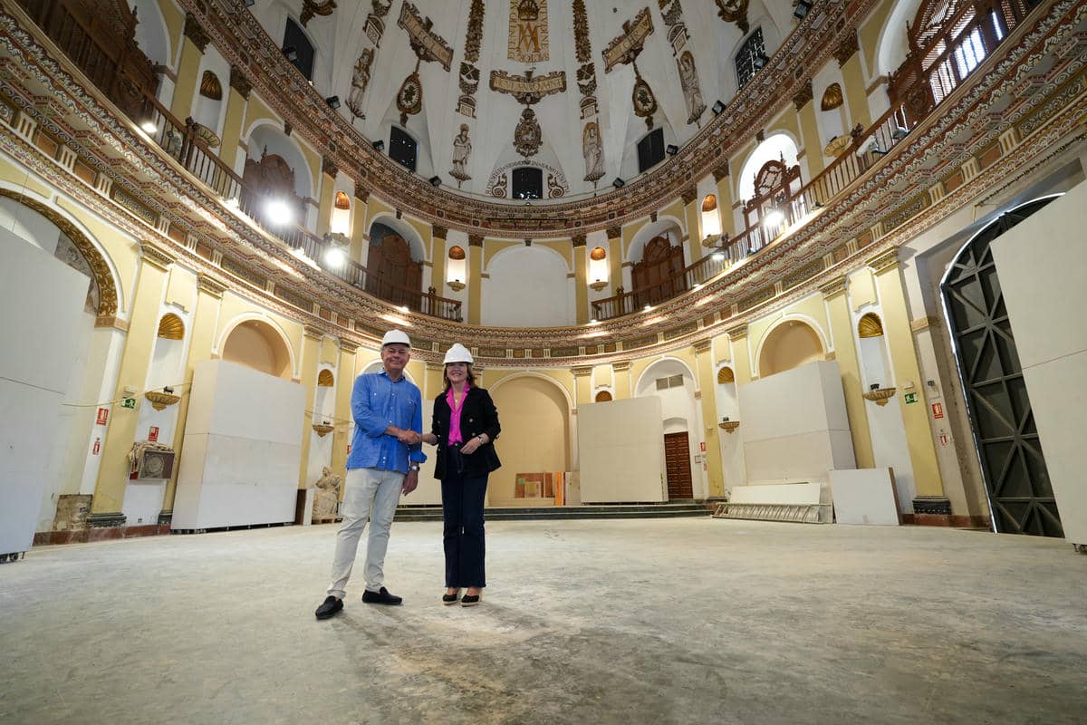 La visita del alcalde a San Hermenegildo.