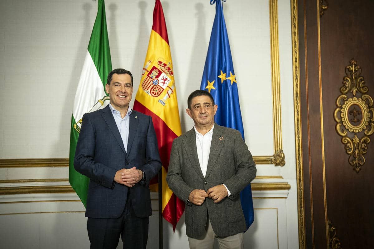 El encuentro institucional entre administraciones en San Telmo.