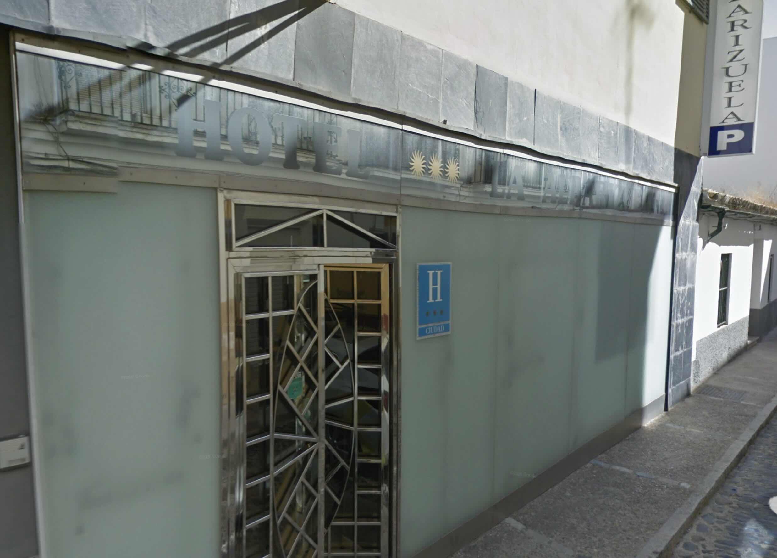 El hotel Albarizuela, en el centro de Jerez.